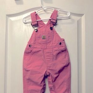 Carhartt Pink Overalls/Bibs
